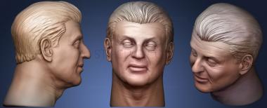 3D model Sylvester Stallone (STL)